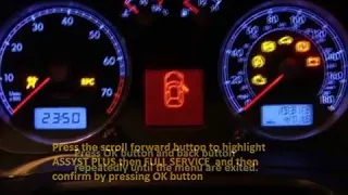 BMW 728 750 E32  1986 10 1988 08 How to reset service light indicator