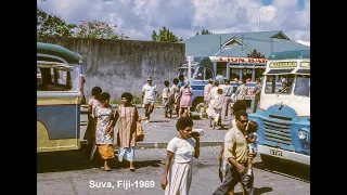 1968-73 4K Slideshow around Fiji & Tonga in the South Pacific Islands