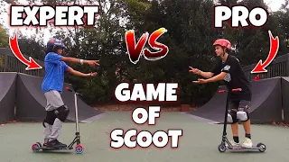 GAME OF SCOOT | PRO VS EXPERT!