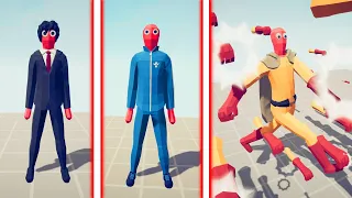 EVOLUTION OF SAITAMA ANIME | Totally Accurate Battle Simulator TABS