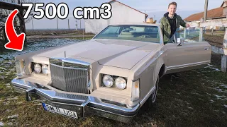 Așa arată LUXUL AMERICAN din anii '80! - Lincoln Continental Mk.V