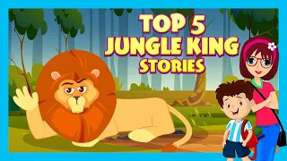 Top 5 Jungle King Stories |  Tia & Tofu | Bedtime Stories | Kids Videos | Animal Stories for Kids