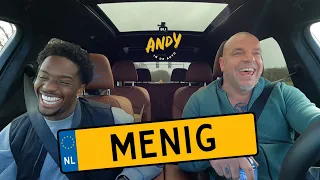 Queensy Menig - Bij Andy in de auto! (English subtitles)