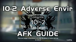 10-2 CM Adverse Environment | Main Theme Campaign | AFK Guide |【Arknights】