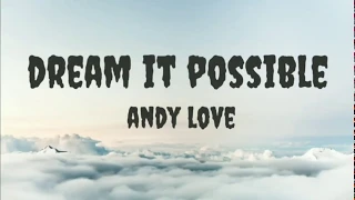 DREAM IT POSSIBLE LYRICS | JANE ZHANG | LYRICS VIDEO