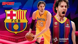 🏀 PRESENTACIÓN DE PAU GASOL CON EL FC BARCELONA 🔵🔴