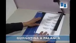 Guillotina a palanca