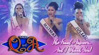 It's Showtime Miss Q and A Grand Finals: Miss Q & A Top 3 | The Final Answer