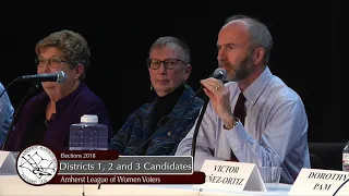 LWV candidates forum - Town council districts 1-3, 10-23-18