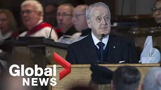 John Crosbie Funeral: Brian Mulroney delivers heartfelt eulogy for late Canadian politician | FULL