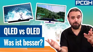 OLED vs QLED: Was ist besser? Unterschiede, Vor- und Nachteile erklärt
