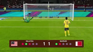 Malaysia vs Bahrain Penalti PES 2022