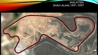 All Moto gp circuits and layouts 1949-2020