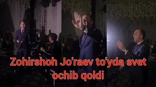 Zohishoh Joraev toyda svet ochdi jonli kuyladi 👏