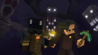 MINECRAFT MAS TEM ALGO NAS SOMBRAS