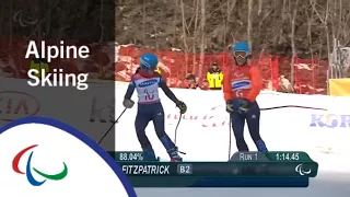 Giant Slalom Run 1 | Alpine Skiing | PyeongChang2018 Paralympic Winter Games