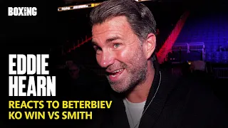 "Beterbiev Isn't Human!" Eddie Hearn Reacts To KO Win vs Callum Smith