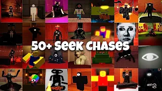 [ROBLOX]-Doors Seek chase VS 50 Other Fanmade Doors Seek chase 👁️