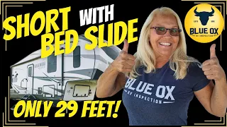 SHORT Fifth Wheel with FULL BED SLIDE! 2022 Forest River Rockwood Ultra Lite 2442BS!