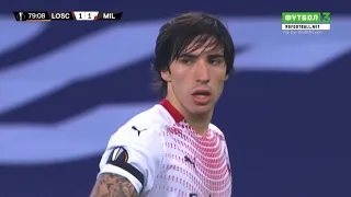 AMAZING Sandro Tonali Pass vs Lille | Like Butter 😲