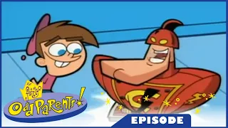 The Fairly OddParents - The Crimson Chin Meets Mighty Mom & Dyno Dad / Engine Blocked - Ep. 31