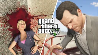 GTA 5 Michael Kills His Daughter Tracey in the final mission