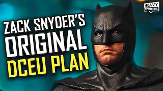 Zack Snyder's Original 5 Film DCEU Plan | Man Of Steel, BVS & Justice League Parts 1-3 Breakdown