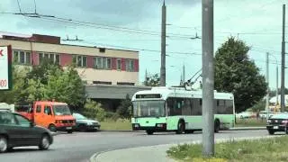 BREST TROLLEYBUSES BELARUS JUNE 2011