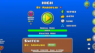 I JUST BEAT MY FIRST MEDIUM DEMON! (Geometry Dash)