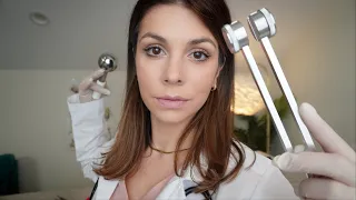 ASMR Full Cranial Nerve Exam |Doctor Roleplay, Vision, Olfactory, Face | Soft Spoken