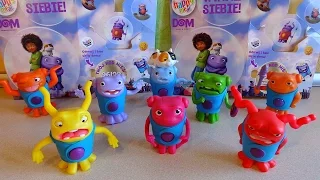 2015 DreamWorks HOME Toys Complete Set in Happy Meal McDonalds Europe Unboxing