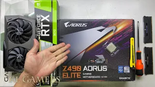 intel Core i9 10900K GIGABYTE Z490 AORUS ELITE  ZOTAC RTX3070 ML240R RGB Gaming PC Build