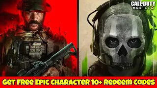 *NEW* Get Free Epic Character 10+ Redeem Codes + Free COD Points | COD Mobile Event Season 9