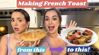 How to Make French Toast - Merrell Twins Live!