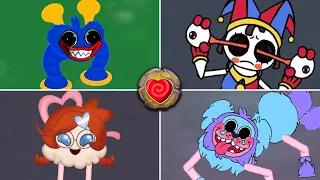 Monsters Makeovers: Poppy Playtime, Pomi Mod, v.v. (My Singing Monsters)