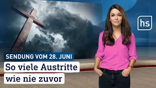 So viele Austritte wie nie zuvor | hessenschau vom 28.06.2023