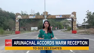 Warm reception accorded to G20 delegates in Itanagar.