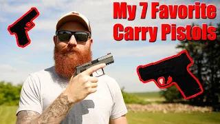My 7 Favorite Carry Guns