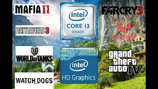 Intel HD 2500 + i3-3240 in 11 GAMES | Mafia, GTA, Battlefield, Watch Dogs and more |