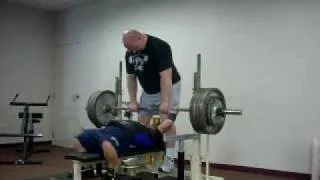 Mike Kuhns- 455 pound Bench @ 137 bwt!!!