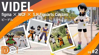 Dragon Ball Z "VIDEL" S.H.Figuarts size custom figure.ドラゴンボールZ ビーデル フィギュアーツサイズ カスタムフィギュア