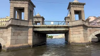 Водная прогулка на теплоходе по каналам Санкт-Петербурга 80 серия