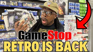 RUN NOW Retro Games are Back at GAMESTOP!!!