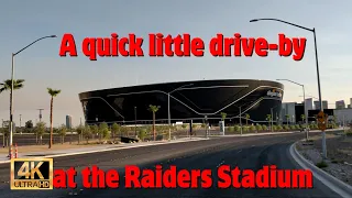 A quick little drive-by at the Raiders Stadium