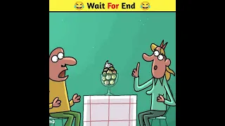 😂 Wait For End 😂 | Animated Cartoon Story #shorts #trending #viral #trending #animatedstories #funny