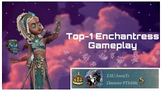 【Identity V】Top-1 Enchantress Gameplay (+some tips) | NA/EU