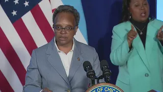 Chicago Mayor Lightfoot speaks after City Council meeting