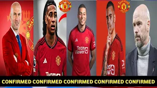 🚨ALL 7 CONFIRMED IN MANCHESTER UNITED✅️WINTER TRANSFERS 24 MBAPPE,ZIDANE,OLISE,MASON MAN UTD NEWS ✍️