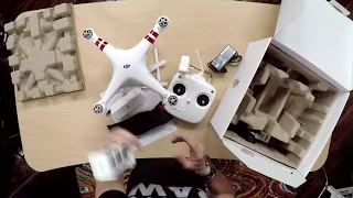 Who wants a DRONE?  DJI Phantom 3 Standard Unboxing and Sniff Test