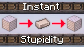 Instant AutoCrafting is Completely Useless